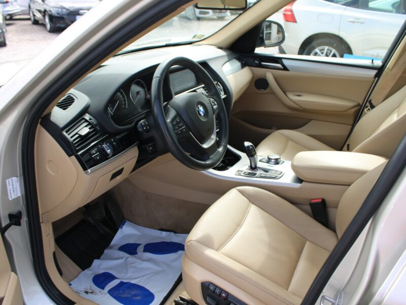 BMW X3 Salon Polska Panorama Kamera Skóra Webasto F25 (2010-)