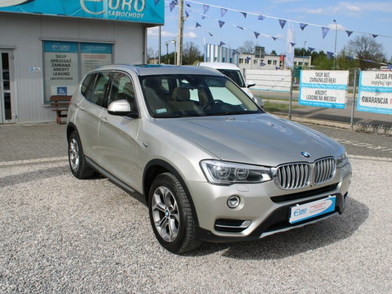 BMW X3 Salon Polska Panorama Kamera Skóra Webasto F25 (2010-)