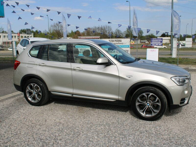BMW X3 Salon Polska Panorama Kamera Skóra Webasto F25 (2010-)