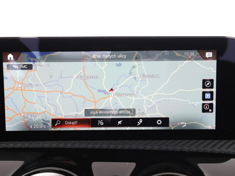 Mercedes A 250 PHEV 250e automat skóra navi kamera grzane fotele ACC LED W177 (2018-)