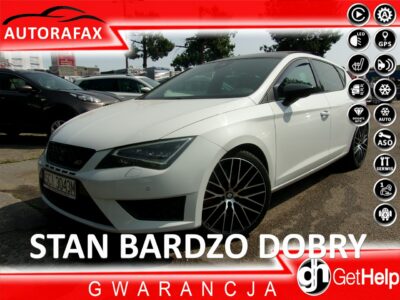 Seat Leon CUPRA, 280KM, Navi, PDC 2x, Grzane fotele, Klimatronic, Panorama III (2012-)
