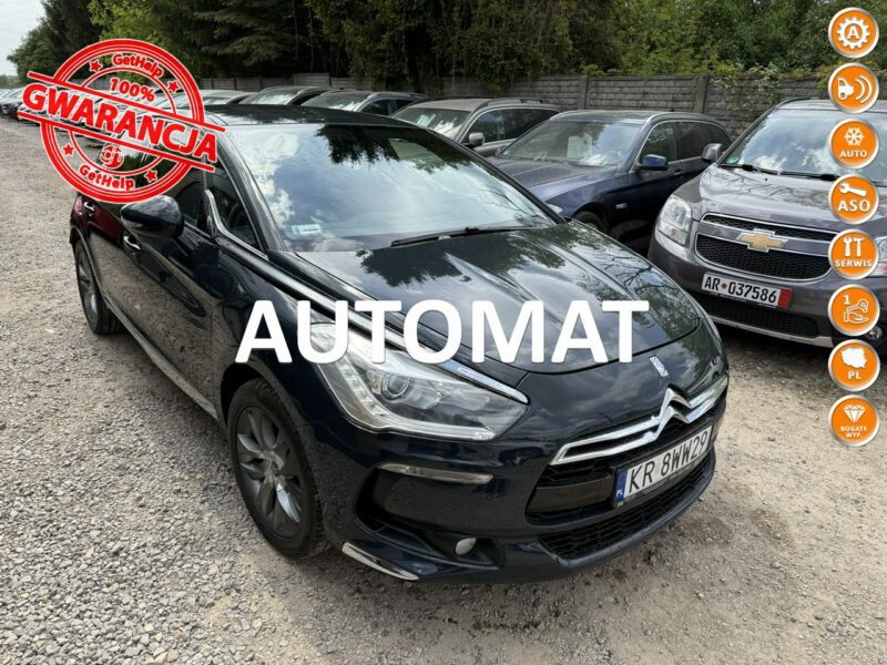 Citroen DS5 80.000km*Automat*1.6*160PS*Piękny*Kolor*Alu*PDC*Ideał*Bez*Wkładu*