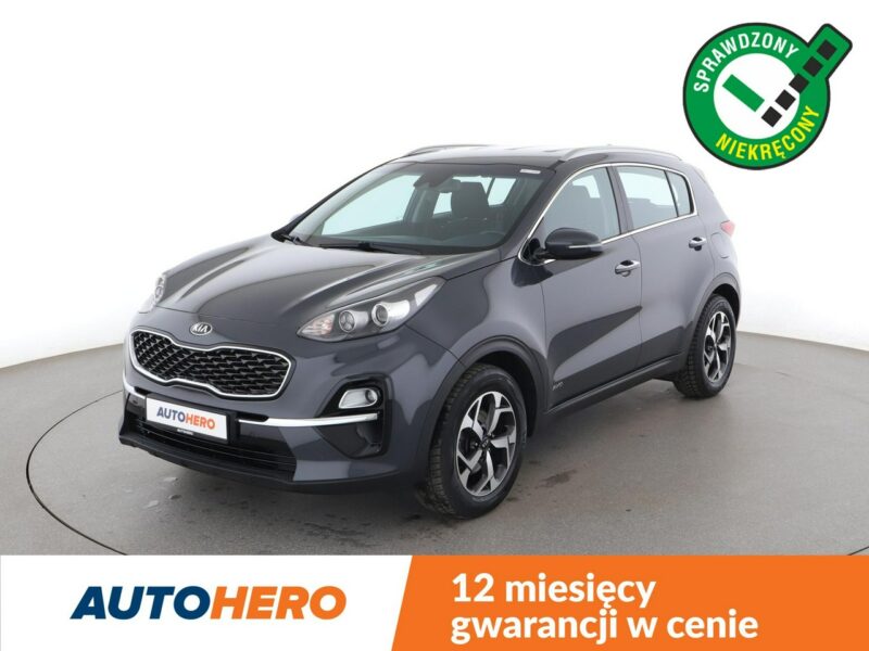 Kia Sportage LIFT automat 4x4 177KM navi kamera grzane fotele+kier. Bluetooth tempo IV (2016-2021)