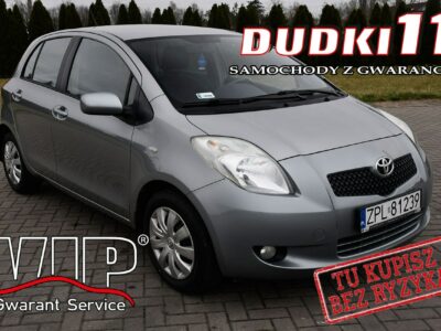 Toyota Yaris 1,3BENZ Dudki11 Klimatyzacja.El.szyby.Centralka.kredyt,OKAZJA II (2005-2011)