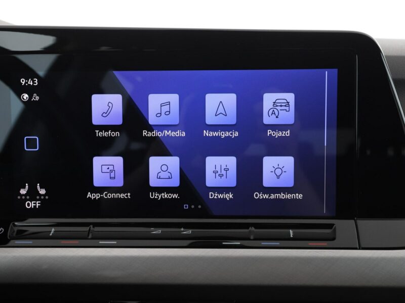 Volkswagen Golf FV23% virtual cocpit LED navi klima auto czujniki parkowania VIII (2020-)