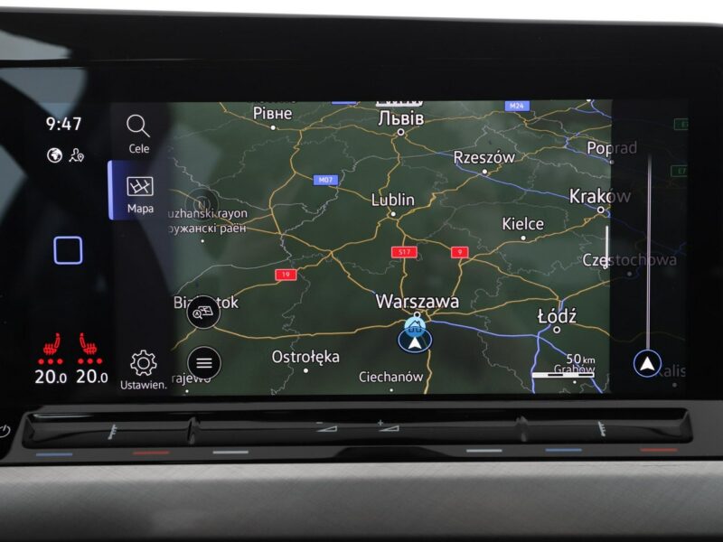 Volkswagen Golf FV23% virtual cocpit LED navi klima auto czujniki parkowania VIII (2020-)