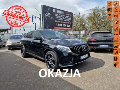 Mercedes GLE 43 AMG 43 AMG 3.0 Bi-Turbo 390 KM, Full LED, Kamera 360, Navi, Alu 22" Klima W166 (2015-2019)