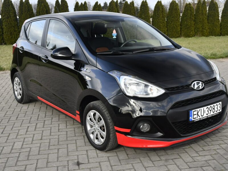 Hyundai i10 1,0BENZ Dudki11 Serwis.Klimatyzacja..El.szyby.Centralka. II (2013-)