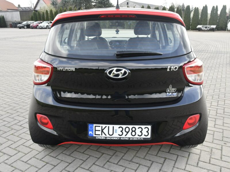 Hyundai i10 1,0BENZ Dudki11 Serwis.Klimatyzacja..El.szyby.Centralka. II (2013-)