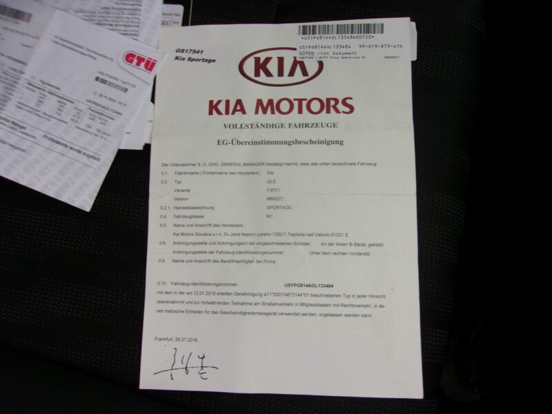 Kia Sportage Klimatyzacja, Podgrzewane fotele + kierownica, PDC IV (2016-2021)