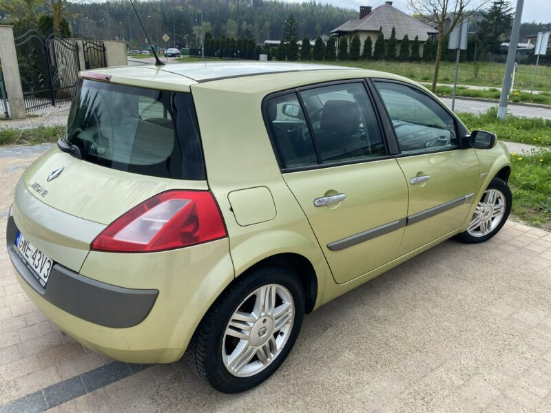Renault Megane Polski salon, niezawodna benzyna 1,6, klimatronik, hands free,półskóry II (2002-2008)