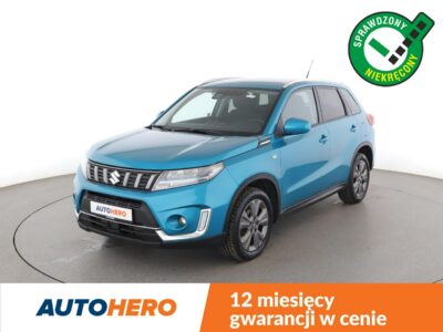 Suzuki Vitara mHEV 4x4 navi PDC grzane fotele ACC Bluetooth klima-auto II (2015-2019)