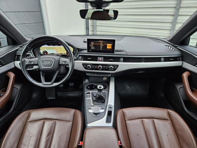 Audi A4 2.0 TFSI 190KM manual VIRTUAL niski przebieg BEZWYPADEK zadbany ASO B9 (2015-)