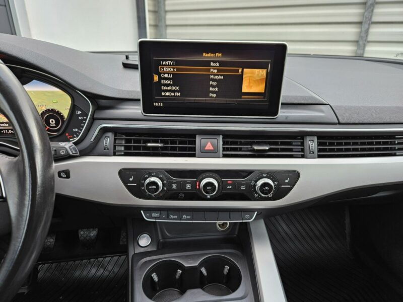 Audi A4 2.0 TFSI 190KM manual VIRTUAL niski przebieg BEZWYPADEK zadbany ASO B9 (2015-)