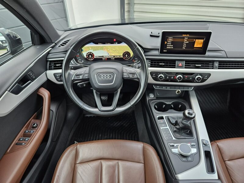 Audi A4 2.0 TFSI 190KM manual VIRTUAL niski przebieg BEZWYPADEK zadbany ASO B9 (2015-)