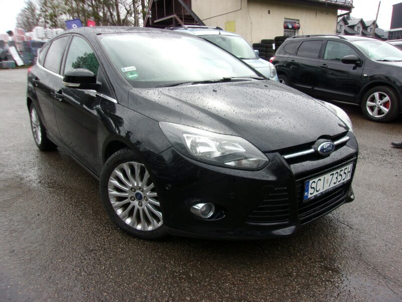 Ford Focus 125 Km-6 Biegów Titanium Klimatronic Navi Alu Kredyt Bez BIK i KRD Mk3 (2010-2018)