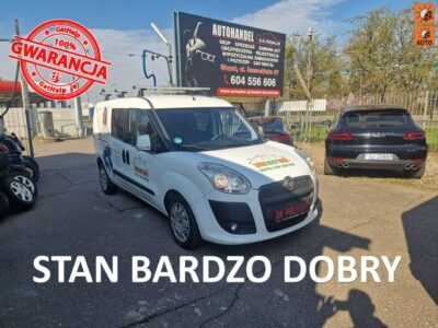 Fiat Doblo 1.3 MultiJet 90 KM, Klima Automatyczna, Bluetooth, Isofix, Komputer II (2009-)