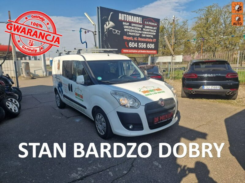 Fiat Doblo 1.3 MultiJet 90 KM, Klima Automatyczna, Bluetooth, Isofix, Komputer II (2009-)