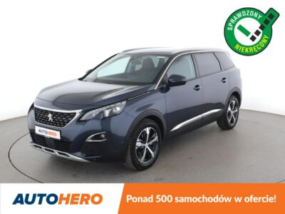 Peugeot 5008 7 os. półskóra virtual cocpit full LED navi kamera i czujniki park II (2017-)