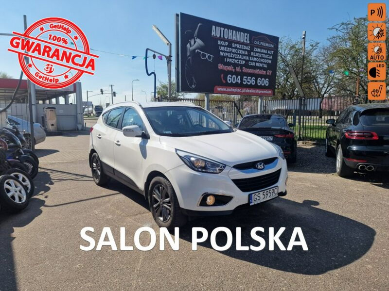 Hyundai ix35 1.6 GDI 135 KM, Klima, Bluetooth, Grzane Fotele i Kierownica, Isofix