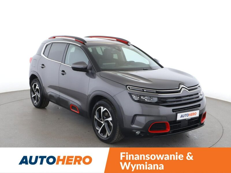 Citroen C5 Aircross Automat Panorama Navi Kamera cofania Podgrzewane fotele Hak