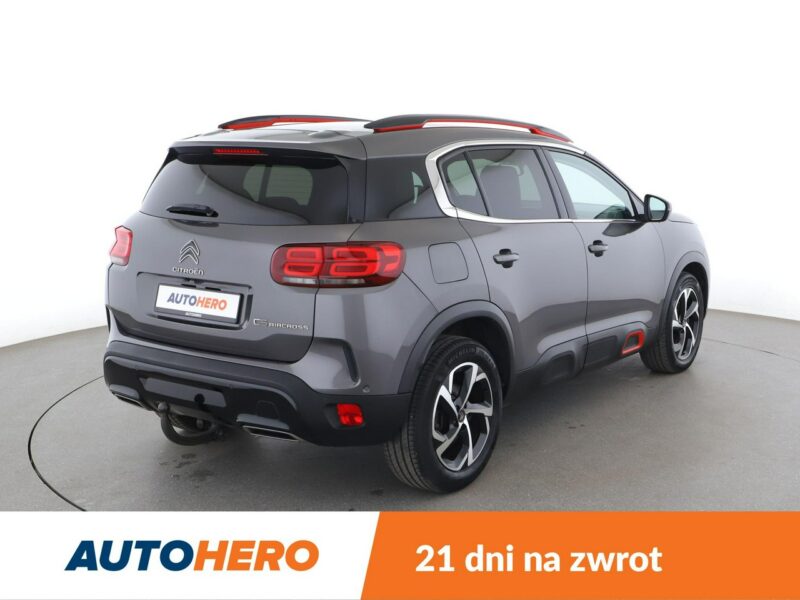 Citroen C5 Aircross Automat Panorama Navi Kamera cofania Podgrzewane fotele Hak