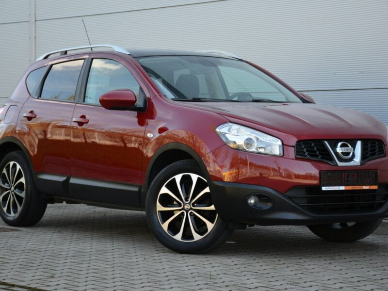 Nissan Qashqai Zarejestrowany 1.6i 117KM Lift Panorama Navi Kamera Start/Stop I (2007-2013)