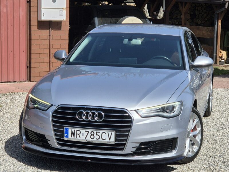Audi A6 Ultra 2015r, Lift, 100% Oryginał Lakier, Przebieg Tylko 202tyś C7 (2011-)