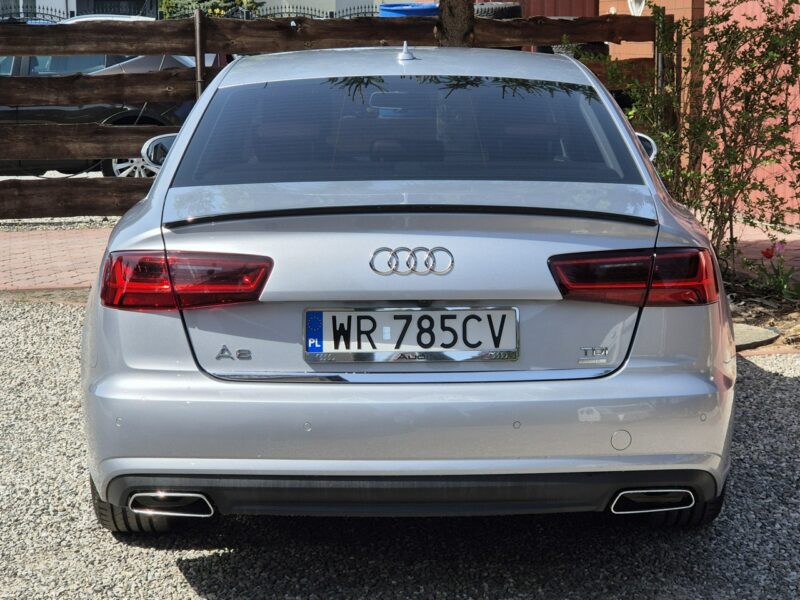 Audi A6 Ultra 2015r, Lift, 100% Oryginał Lakier, Przebieg Tylko 202tyś C7 (2011-)