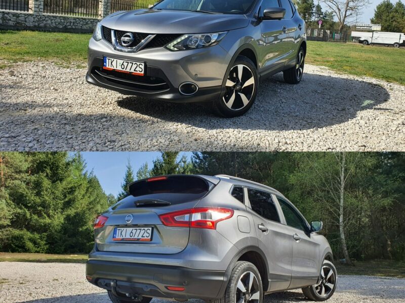 Nissan Qashqai 1.2T # Automat # NAVI # Climatronic # Panorama # Kamery 360 # Zadbana II (2013-2021)