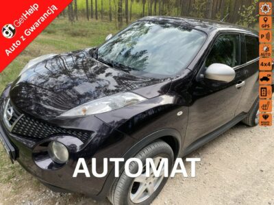 Nissan Juke Automat, benz 4*4, kamera, 190KM, skóry, klimatronic,podg. fotele I (2010-2019)