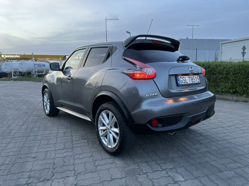 Nissan Juke 2015 1.2 benzyna 115km bezwypadkowy panorama xenon 2 komplety alu I (2010-2019)