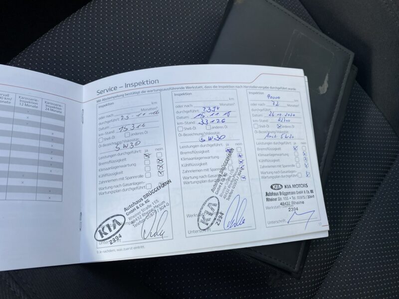 Kia Carens Symboliczny przebieg, nawigacja, parktronik, 5 osobowa, hak, z Niemiec IV (2013-)