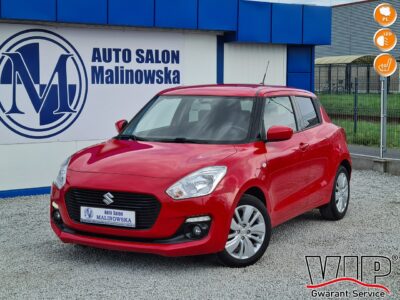Suzuki Swift Salon PL Kamera Led Klimatyzacja Grzane Fotele Halogeny Komputer VI (2017-)