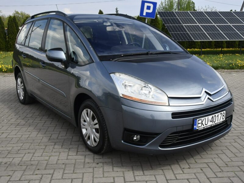 Citroen C4 Grand Picasso 1.8+Gaz DUDKI11 Gaz.Klimatr. 2 str.7 Foteli.Tempomat.Centralka.kredyt. I (2006-2013)