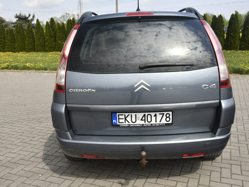 Citroen C4 Grand Picasso 1.8+Gaz DUDKI11 Gaz.Klimatr. 2 str.7 Foteli.Tempomat.Centralka.kredyt. I (2006-2013)