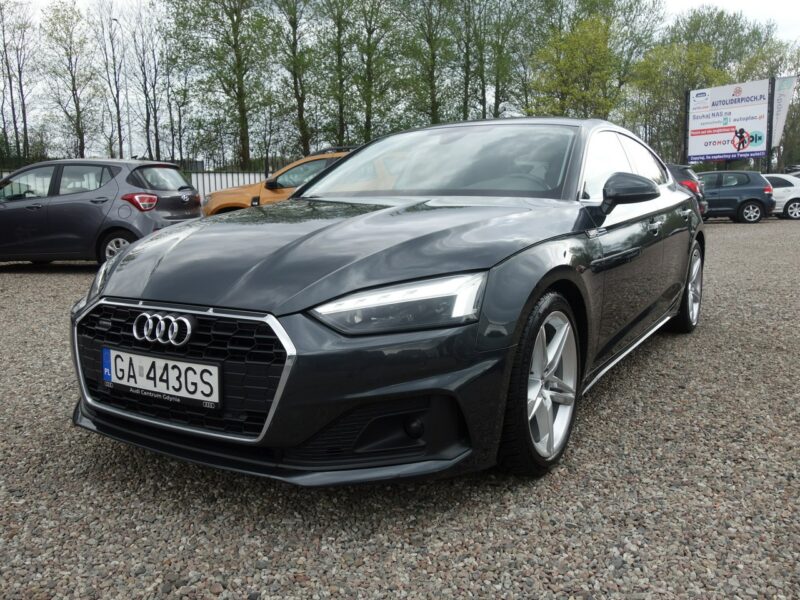 Audi A5 Audi A5 Sportback QUATTRO Salon PL 1 wł ideał F5 (2016-)