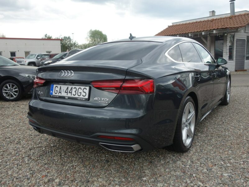 Audi A5 Audi A5 Sportback QUATTRO Salon PL 1 wł ideał F5 (2016-)