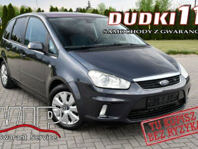 Ford Focus C-Max 1.8Benz TITANIUM.Panora.Dach.Navi.Pół-Skóry.Klimatr 2 str.Parktronic.
