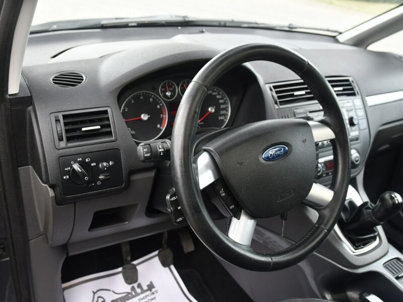 Ford Focus C-Max 1.8Benz TITANIUM.Panora.Dach.Navi.Pół-Skóry.Klimatr 2 str.Parktronic.
