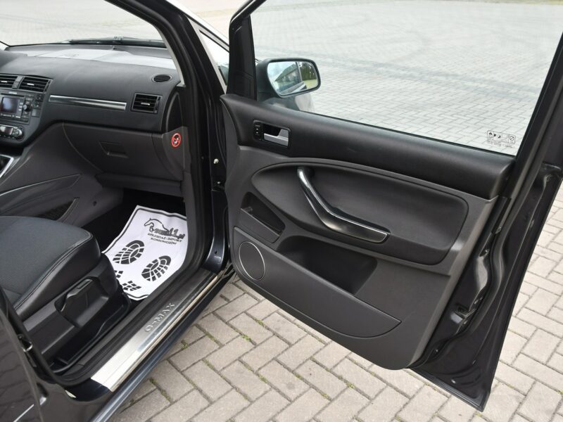 Ford Focus C-Max 1.8Benz TITANIUM.Panora.Dach.Navi.Pół-Skóry.Klimatr 2 str.Parktronic.
