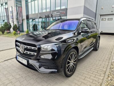 Mercedes GLS Klasa 400d. Gwarancja 04.2028. Masaże. Wentylacja. Head-Up. Hak.