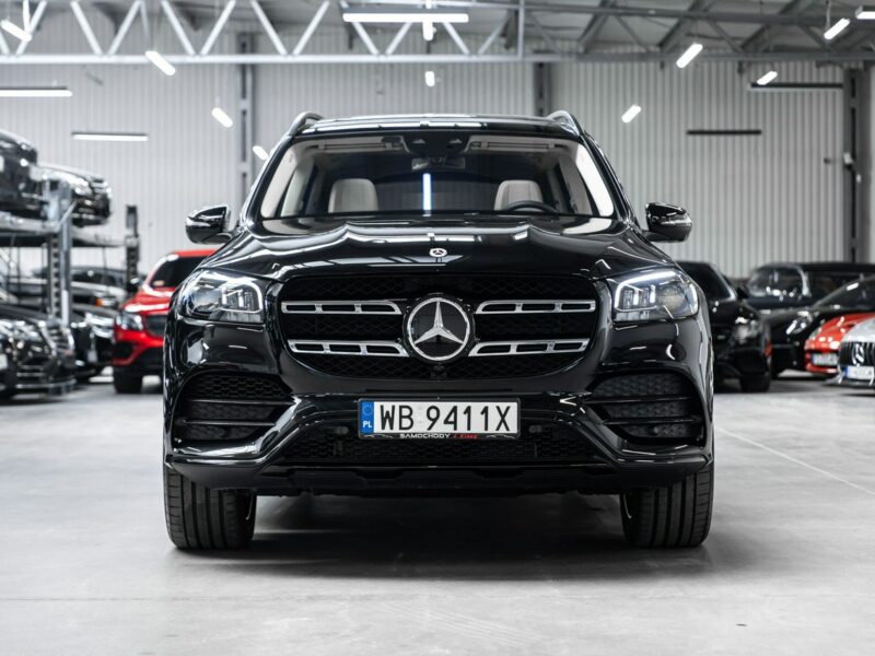 Mercedes GLS Klasa 400d. Gwarancja 04.2028. Masaże. Wentylacja. Head-Up. Hak.