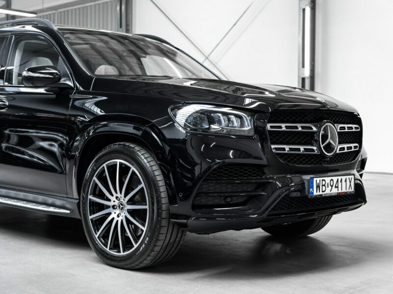 Mercedes GLS Klasa 400d. Gwarancja 04.2028. Masaże. Wentylacja. Head-Up. Hak.