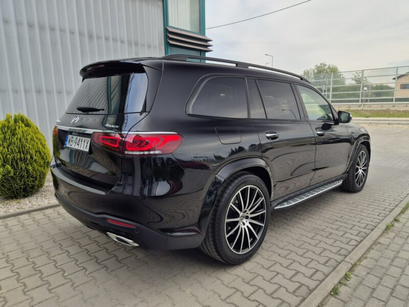 Mercedes GLS Klasa 400d. Gwarancja 04.2028. Masaże. Wentylacja. Head-Up. Hak.