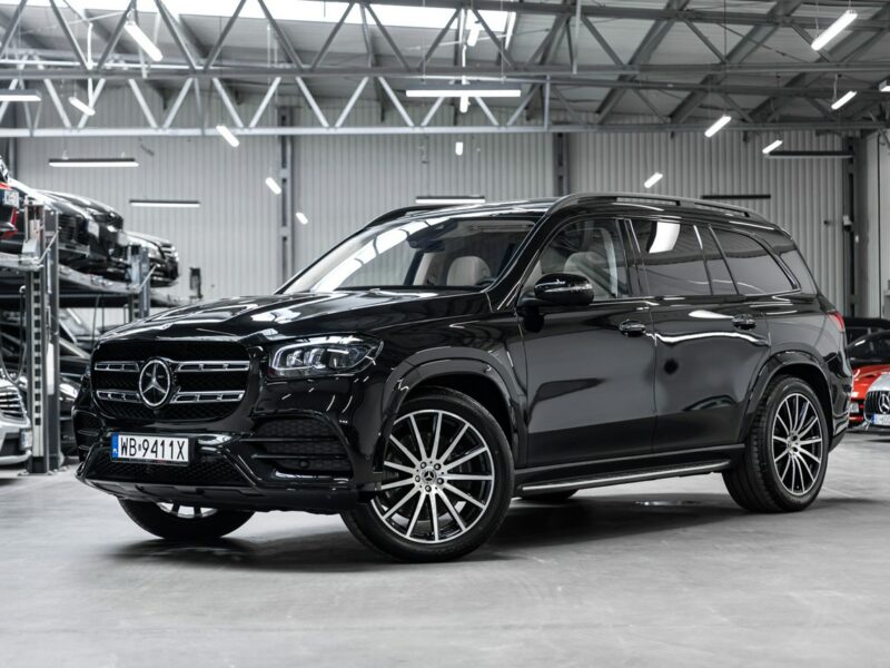 Mercedes GLS Klasa 400d. Gwarancja 04.2028. Masaże. Wentylacja. Head-Up. Hak.