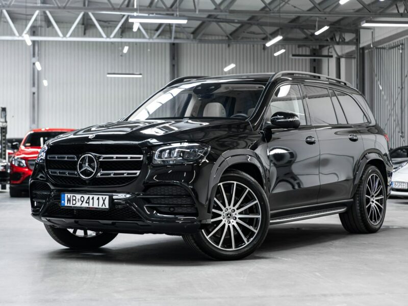 Mercedes GLS Klasa 400d. Gwarancja 04.2028. Masaże. Wentylacja. Head-Up. Hak.