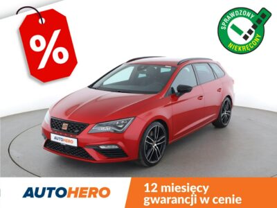 Seat Leon 4x4 DSG full LED virtual cocpit alcantara navi grzane fotele kamera III (2012-)