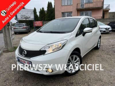 Nissan Note 1.2 1wł Oryginal Lakier Climatronic Navi Key Less Stan BDB BEzwypadk II (2013-)