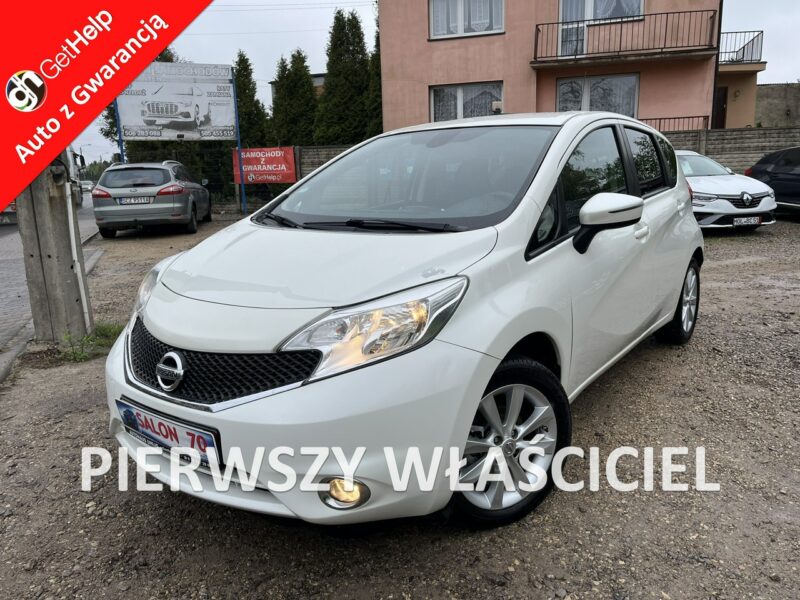 Nissan Note 1.2 1wł Oryginal Lakier Climatronic Navi Key Less Stan BDB BEzwypadk II (2013-)